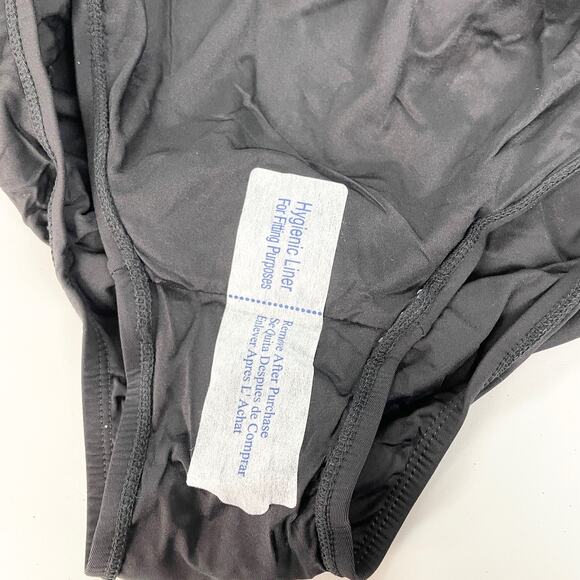 NEW Andie Womens 3XL The Amalfi One-Piece Swimsuit Black Scoop Neck - Picture 8 of 10